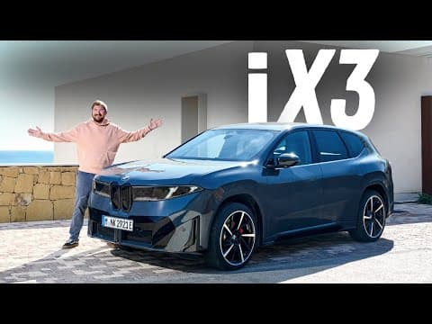 I Drive The BMW iX3 For The First Time! Deep Dive Nerd Details On The First Neue Klasse thumbnail
