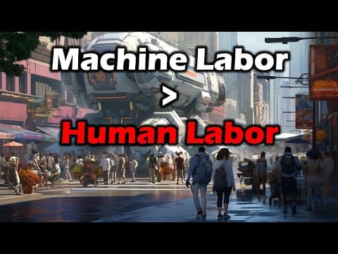 Better, Faster, Cheaper, Safer: Why AI will (and must) destroy all jobs - human labor is unethical! thumbnail