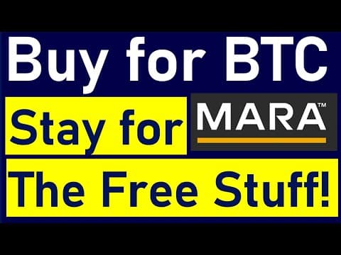 MARA Stock Still Trading At 1x NAV Despite Great Q2: Buy for the Bitcoin, Stay for the Free Stuff? thumbnail