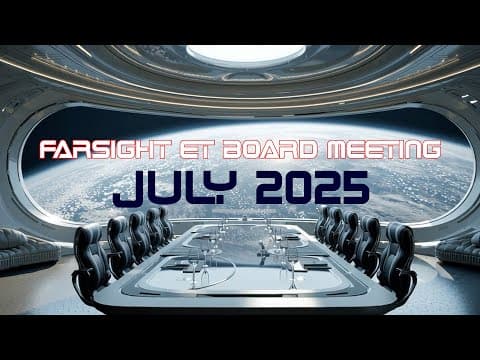 Farsight ET Board Meeting: Survival (July 2025) thumbnail