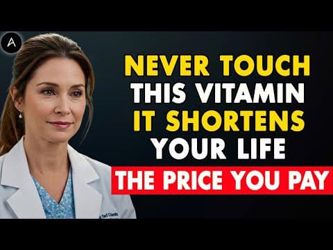 Seniors, The WORST Vitamin You Should NEVER Take — and The ONE You MUST Take Daily | Senior Health thumbnail