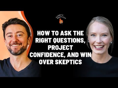 How to ask the right questions, project confidence, and win over skeptics | Paige Costello (Asana) thumbnail