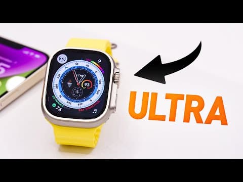 What Makes the Apple Watch Ultra Stand Out? thumbnail