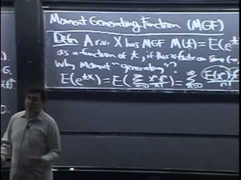 Lecture 17: Moment Generating Functions | Statistics 110 thumbnail
