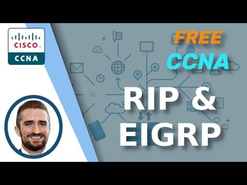 Free CCNA | RIP & EIGRP | Day 25 | CCNA 200-301 Complete Course thumbnail