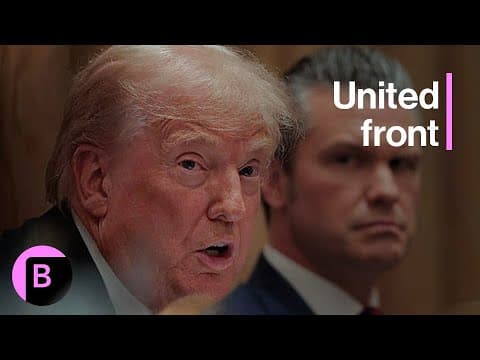 Trump and Hegseth Talk About deadly strikes against drug boats ( Full Q&A at White House) thumbnail