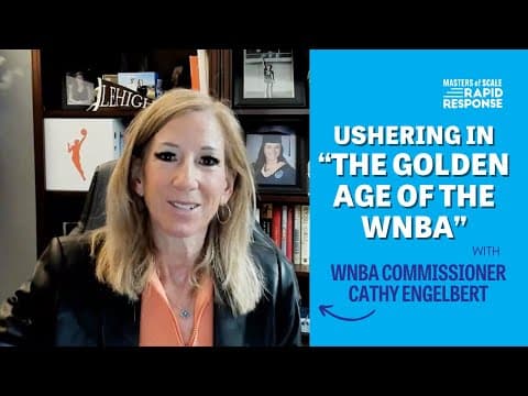 Caitlin Clark and the new WNBA (Commissioner Cathy Engelbert) | Rapid Response thumbnail