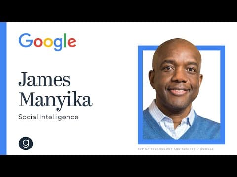 Google's James Manyika on Social Intelligence thumbnail