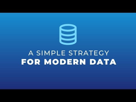 Data Architecture 101: The Modern Data Warehouse thumbnail