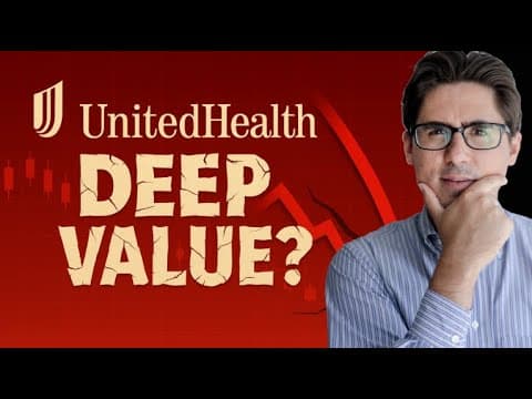 UNITEDHEALTH (UNH STOCK): DEEP VALUE? thumbnail