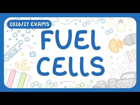 GCSE Chemistry - Fuel Cells - Structure | How they Work | Half Equations | Pros & Cons thumbnail