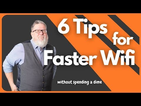 Improve your Wifi without spending a dime thumbnail