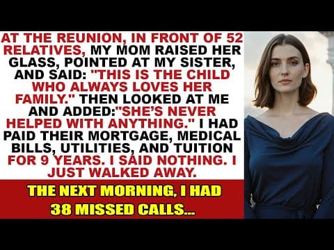 My Mom Announced In Front Of 52 People That I Never  Helped Them — Then I Left | Family Drama Story thumbnail