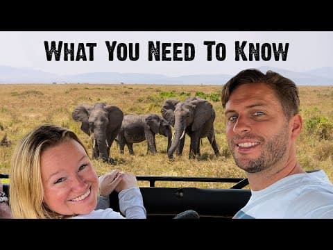 AFRICAN SAFARI - 20 Tips You Need To Know Beforehand thumbnail
