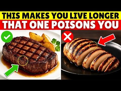 Over 60? 4 Meats to Avoid and 4 to Eat Daily thumbnail