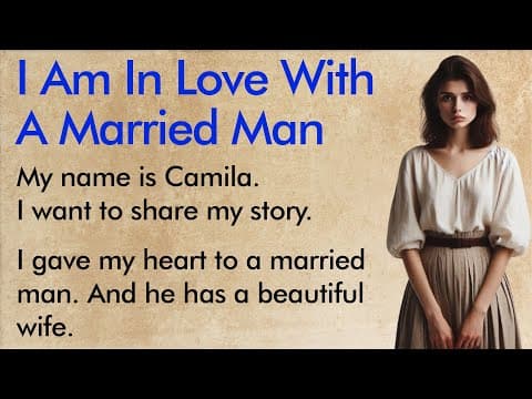 The Lover Who Hopes to Marry ✅ Emotional English Story (A1–A2 Level) ✅ Love story thumbnail