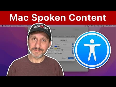 The Useful Mac Spoken Content Accessibility Features thumbnail