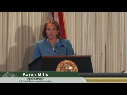 Remarks by Karen Mills of the SBA thumbnail