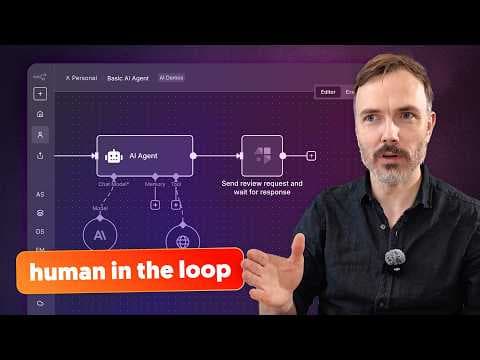 Making n8n AI Agents Reliable (Human-in-the-Loop Demo) thumbnail