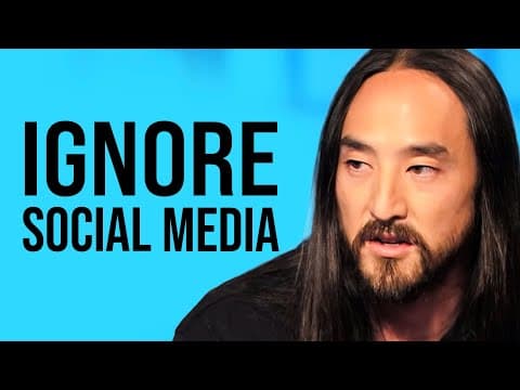 If You Can't Ditch Social Media Entirely, Try This Instead | Steve Aoki on Impact Theory thumbnail