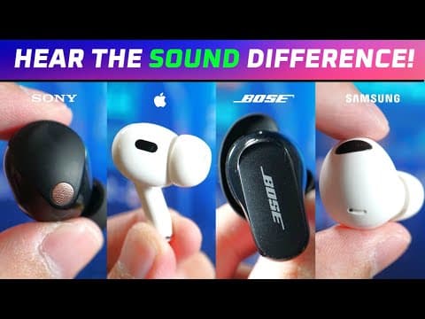 Sony WF-1000XM5 vs Bose vs AirPods Pro 2: Which Is Best? thumbnail