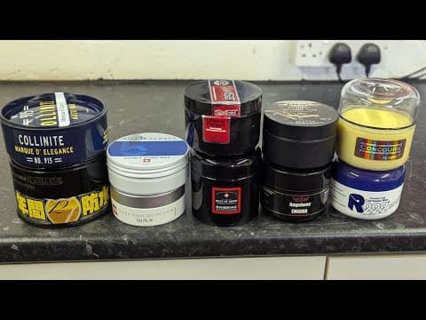 The Best Car Wax 2025!  Mega Test 💪💪💪 thumbnail