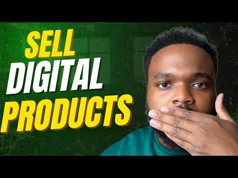 HOW TO SELL A DIGITAL PRODUCT TO MAKE $100/Day (2023 Beginners Guide) thumbnail