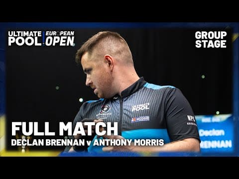 A NEAR FLAWLESS PERFORMANCE | Anthony Morris v Declan Brennan | European Open | Group stages thumbnail