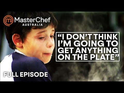 "Nothing Is Going Right" in Junior MasterChef Australia | S02 E02 | Full Episode | MasterChef World thumbnail