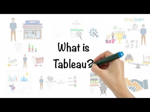 What is Tableau? | Tableau Overview | Tableau in 5 Mins | Tableau For Beginners | Simplilearn thumbnail