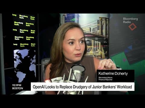 OpenAI Looks to Replace Junior Bankers’ Workload thumbnail