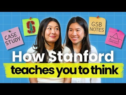 Everything We Learned at Stanford Business School in 19 Minutes thumbnail