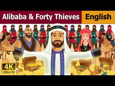 Alibaba And 40 Thieves in English | Stories for Teenagers | @EnglishFairyTales thumbnail