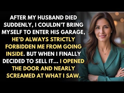 After My Husband Died, I Tried to Sell His Garage—But Inside Was Something I Never Expected thumbnail