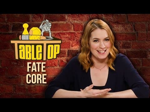 TableTop: Wil Wheaton Plays FATE CORE w/ Felicia Day, John Rogers, & Ryan Macklin thumbnail