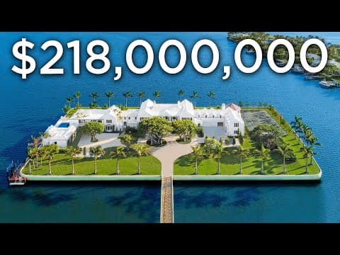 Touring a $218,000,000 Florida Mega Mansion on a Private Island thumbnail