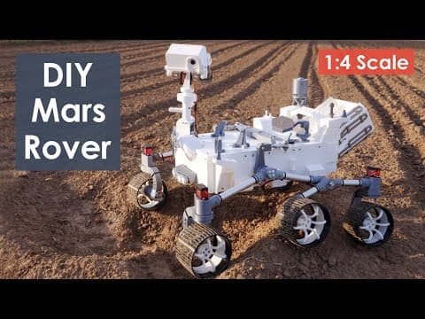 How I Built a Mars Perseverance Rover Replica - Arduino based Project thumbnail