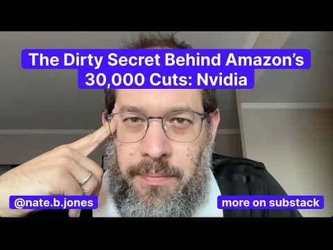 The Dirty Secret Behind Amazon's 30,000 Cuts: Nvidia thumbnail