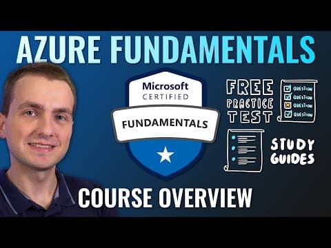AZ-900 | Microsoft Azure Fundamentals Full Course, Free Practice Tests, Website and Study Guides thumbnail