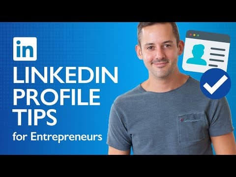 LinkedIn Profile Tips For Entrepreneurs | Phil Pallen thumbnail
