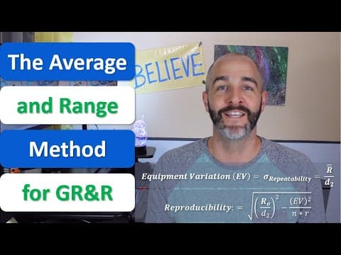 How to Perform a Gauge R&R using the Average and Range Method (Part 2) thumbnail