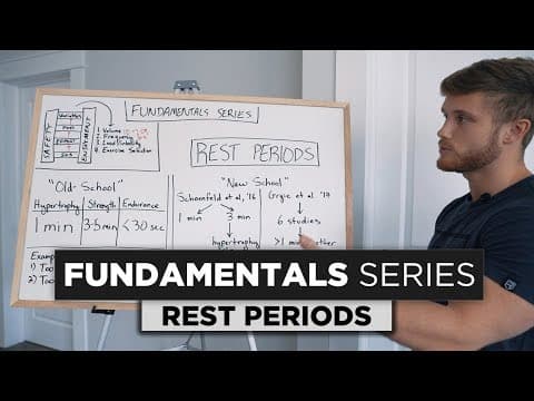 How Long Should You REST Between Sets? | Fundamentals Series Ep. 5 thumbnail