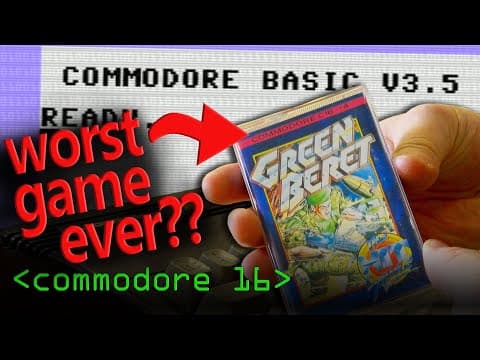 Commodore 16 & The Worst Video Game? - Computerphile thumbnail