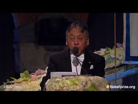 Nobel Banquet speech by Kazuo Ishiguro, Nobel Prize in Literature 2017 thumbnail