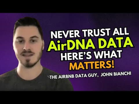 Quick Take - Leveraging Data for Smarter Insights with The Airbnb Data Guy John Bianchi thumbnail