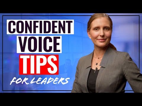 Speak Like a CONFIDENT Leader! 3 BEST Ways to Improve Your Speaking Skills as a Leader thumbnail