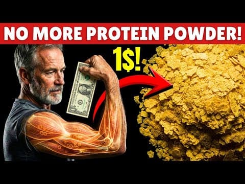 Over 50? THIS $1 Pantry Food Builds Muscle Faster Than Whey Powder thumbnail