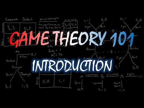 Game Theory 101 (#1): Introduction thumbnail