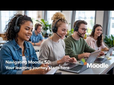 How to Navigate Moodle 5.0 thumbnail