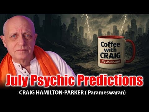 CIA Coup Against Trump EXPOSED | Psychic Predictions for July 2025 ☕ thumbnail
